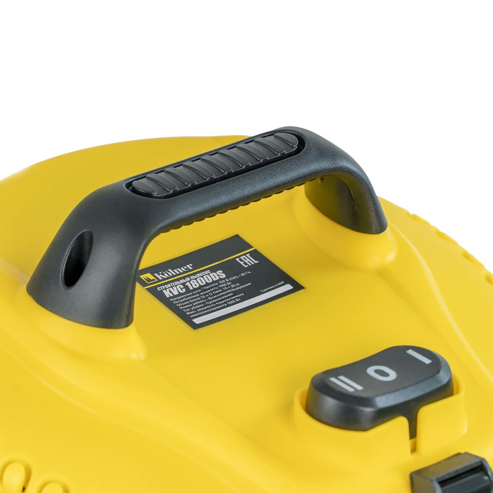 Строительный пылесос KOLNER KVC 1800DS - изображение 2