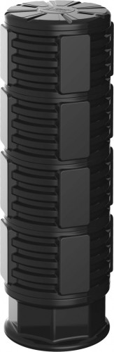 Колодец POLIMER GROUP КН 780 RUWEL с крышкой D780 мм h2500 черный SK06010204