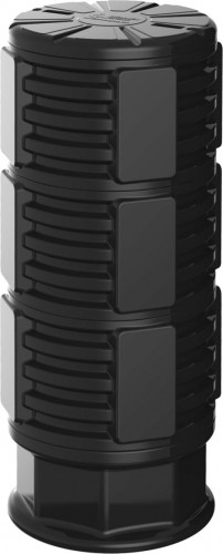 Колодец POLIMER GROUP КН 780 RUWEL с крышкой D780 мм h2000 черный SK06010203