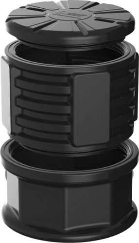 Колодец POLIMER GROUP КН 780 RUWEL с крышкой D780 мм h3000 черный SK06010205 - изображение 2