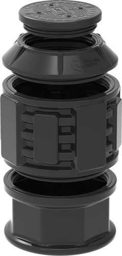 Колодец POLIMER GROUP КН 780 RUWEL с крышкой D 560 мм h1100 с подготовкой к установке SK06040201.002 - изображение 2