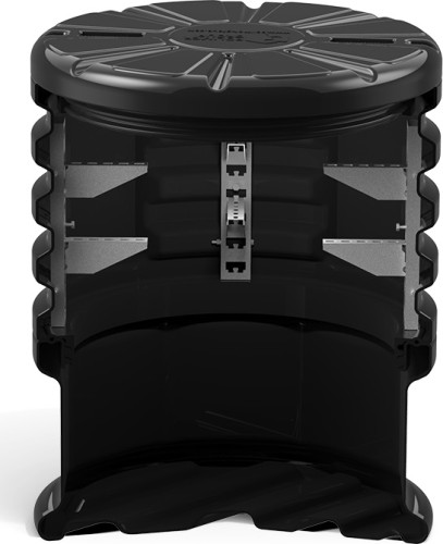 Колодец POLIMER GROUP КН 780 RUWEL с крышкой D780 мм h1000 с подготовкой к установке  SK06010201.002