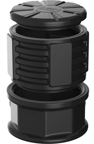 Колодец POLIMER GROUP КН 780 RUWEL с крышкой D780 мм h1000 черный SK06010201 - изображение 2