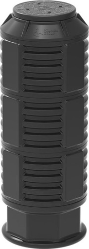 Колодец POLIMER GROUP КН 780 RUWEL с крышкой D 560 мм h2100 черный SK06030203