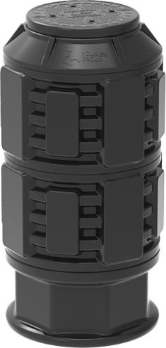 Колодец POLIMER GROUP КН 780М RUWEL с крышкой D 560 мм h1600 черный SK06040202
