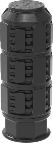 Колодец POLIMER GROUP КН 780М RUWEL с крышкой D 560 мм H2100 черный SK06040203