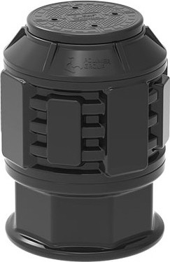 Колодец POLIMER GROUP КН 780М RUWEL с крышкой D 560 мм h1100 черный SK06040201