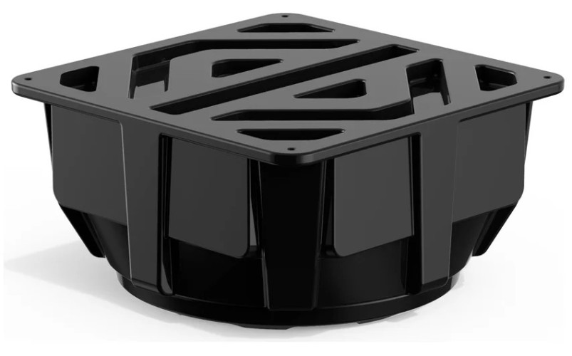 Колодец POLIMER GROUP КОД-2 H500 RUWEL с крышкой D780 мм черный SK08010201 - изображение 5