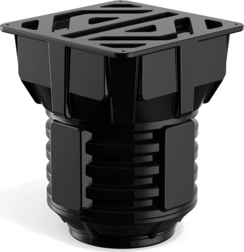 Колодец POLIMER GROUP КОД-2 H1100 RUWEL с крышкой D560 мм черный SK08020202 - изображение 3