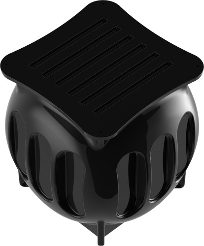 Колодец POLIMER GROUP КС-5М RUWEL без крышки, цвет черный SK05010202.001 - изображение 4