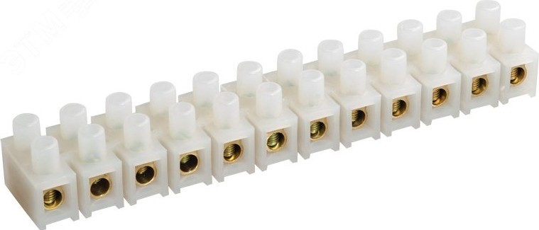 Колодка клеммная IEK ЗВИ-5 н/г 1.5-4кв.мм 12 пар  UZV4-005-04