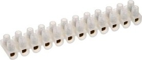 Колодка клеммная IEK ЗВИ-60 6-16кв.мм 12 пар ПВХ полиэтилен  UZV1-060-16