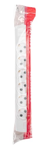 Колодка REXANT 13-4403 PREMIUM 6 гнезд, с/з, белый - изображение 5