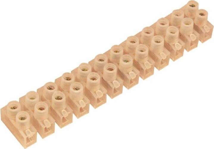 Колодка REXANT KВ-4 клеммная винтовая (1,5-4 мм²), 1 шт. 07-5004-1