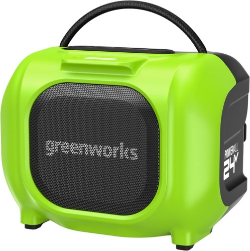 Колонка портативная GREENWORKS 3 503 107 24v/220v, без АКБ и ЗУ 3503107