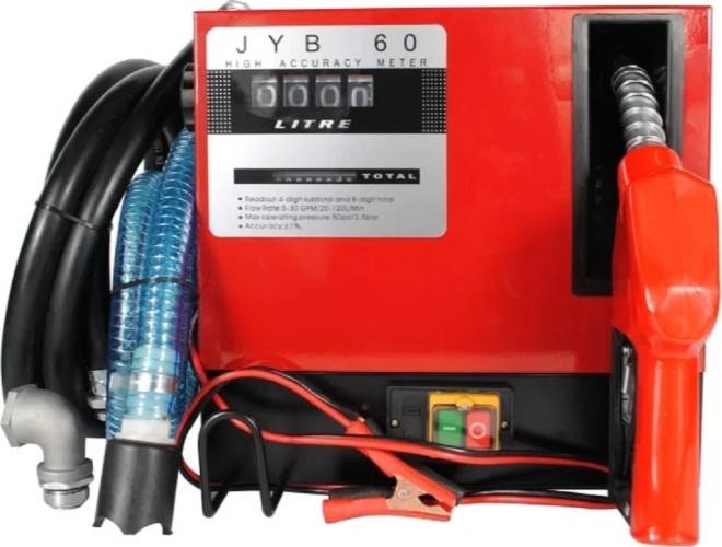 Колонка топливораздаточная Petropump JYB60 (12В) для дт, мех. счетчик, авт. пистолет PP310002