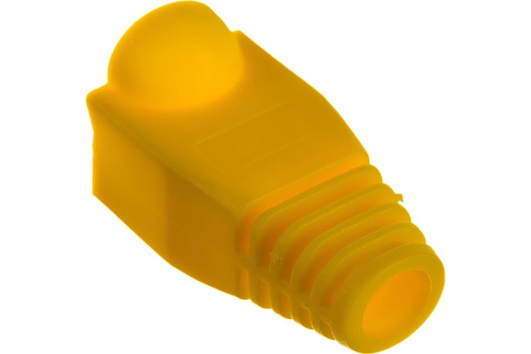 Колпачок изолирующий REXANT 05-1203 ( уп 100 шт ) для разъемов RJ-45, желтый 05-1203 - изображение 3