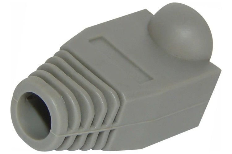Колпачок изолирующий REXANT 05-1208 ( уп 100 шт ) для разъемов RJ-45, серый 05-1208 - изображение 2