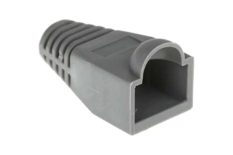 Колпачок изолирующий REXANT 05-1208 ( уп 100 шт ) для разъемов RJ-45, серый 05-1208 - изображение 3