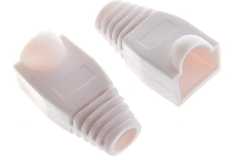 Колпачок изолирующий REXANT 05-1201 ( уп 100 шт ) для разъемов RJ-45, белый 05-1201 - изображение 4