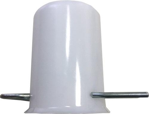 Колпак  пластмассовый для пропанового баллона со скобой 00000001244