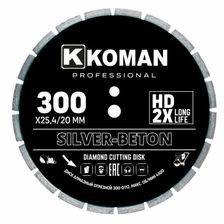 Диск алмазный KOMAN Professional d 300 мм (12") бетон - изображение 3