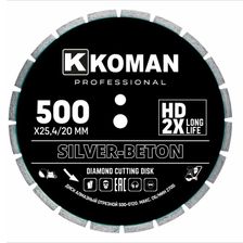 Диск алмазный KOMAN Professional d 500 мм (20") бетон - изображение 3