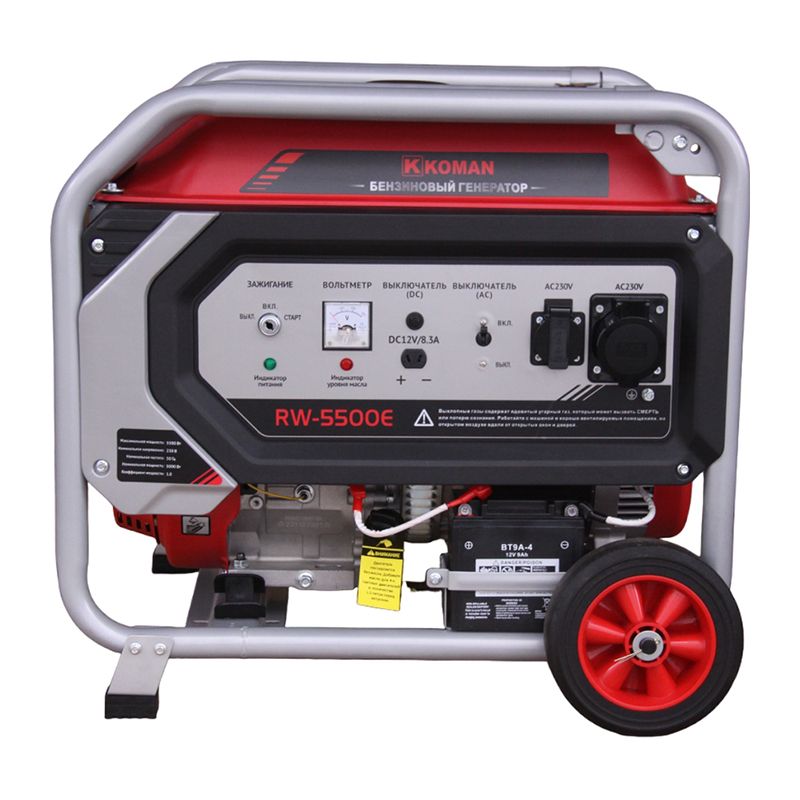 Генератор бензиновый KOMAN RW-5500E - изображение 2