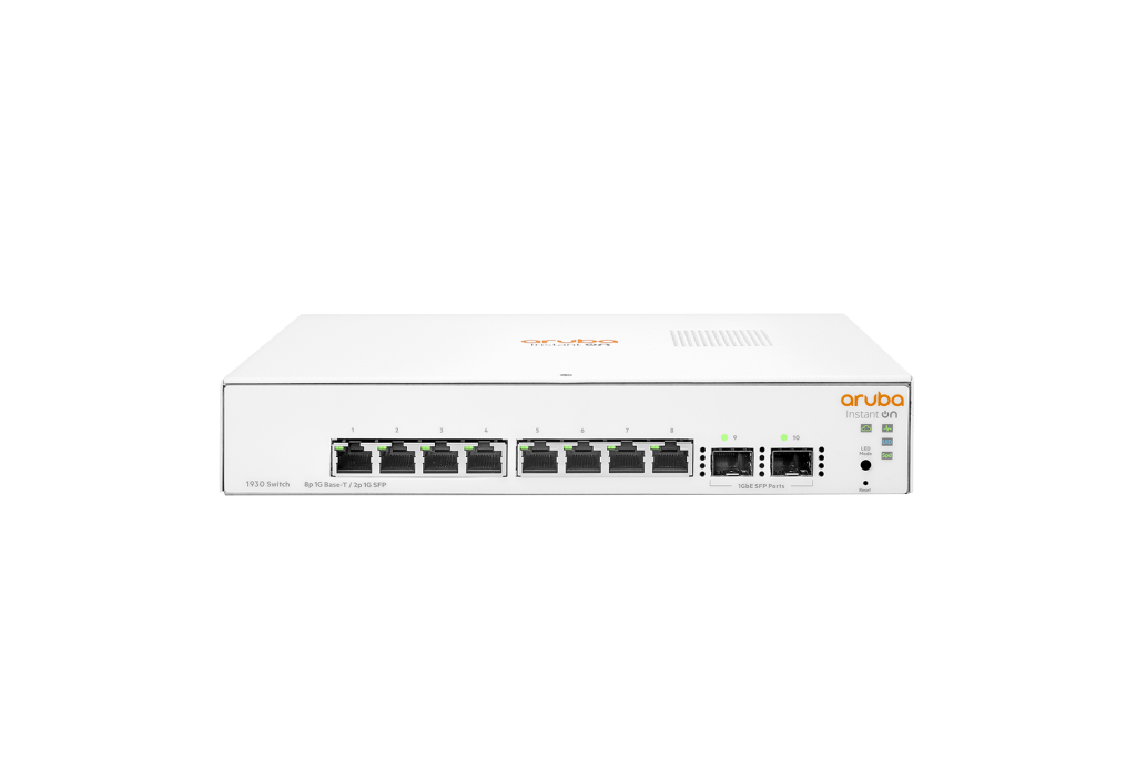Коммутатор HP Aruba 1930-8G-2SFP