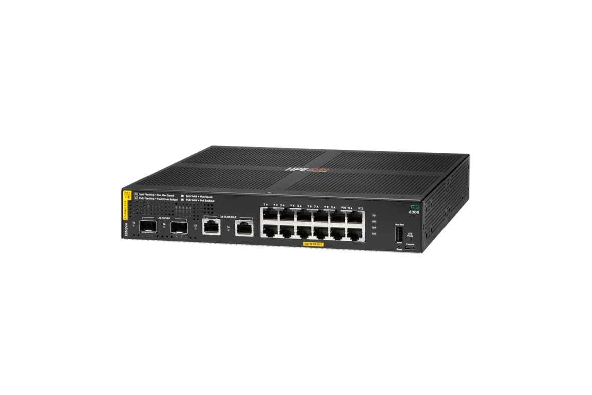 Коммутатор HPE Aruba Networking CX 6000
