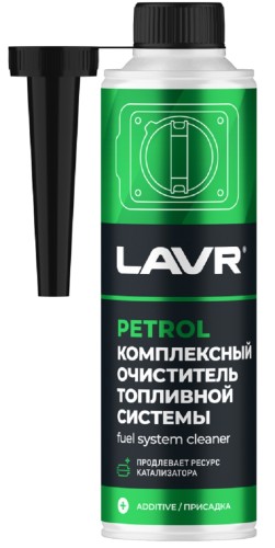 Комплексный очиститель топливной системы LAVR в бензин, 310 мл Ln2123