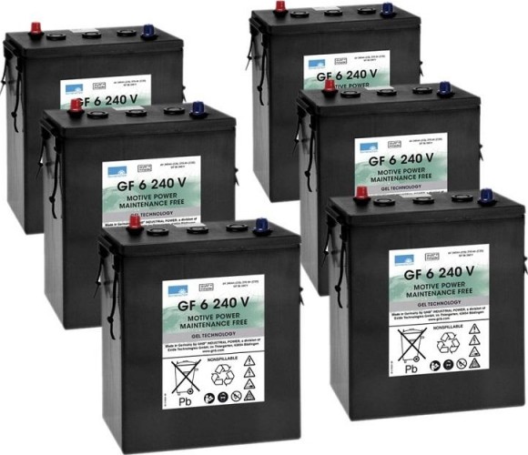 Комплект аккумуляторных батарей KARCHER 9.605-733.0 для B 150 R / B 200 R