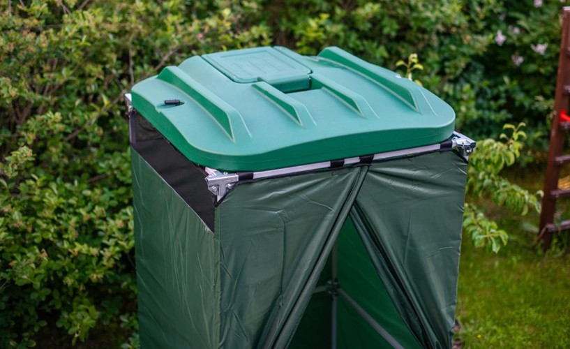 Комплект дачного душа ЭКОПРОМ Rostok 110 серый - изображение 4