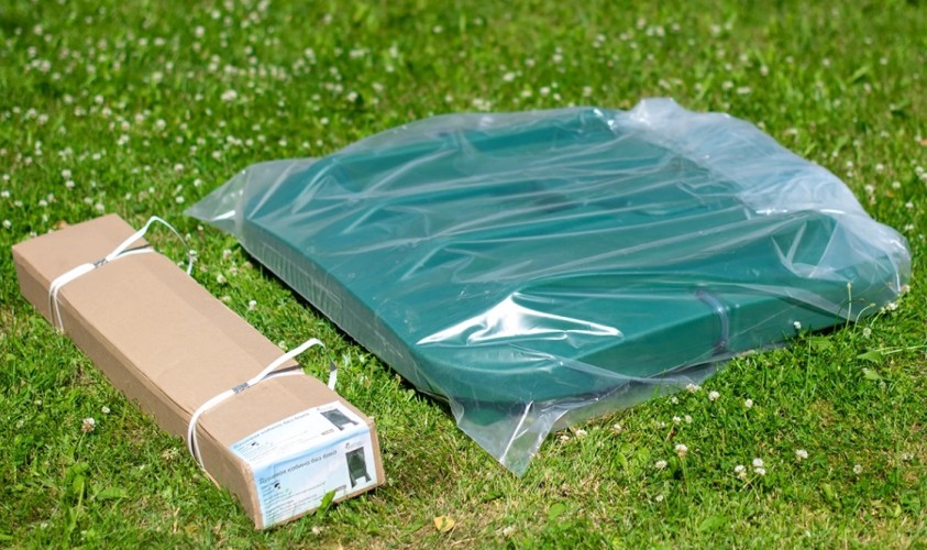 Комплект дачного душа ЭКОПРОМ Rostok 110 зеленый - изображение 2