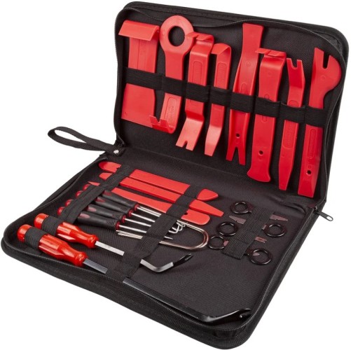 Комплект для демонтажа панелей салона AV Steel AV-921187 и медиа устройств, 25 предметов