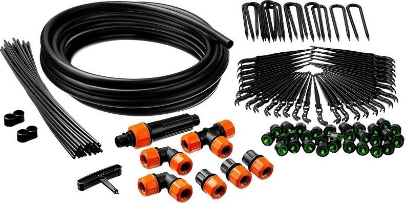 Комплект для капельного полива GRINDA на 30 растений от водопровода 425270-30 425270-30