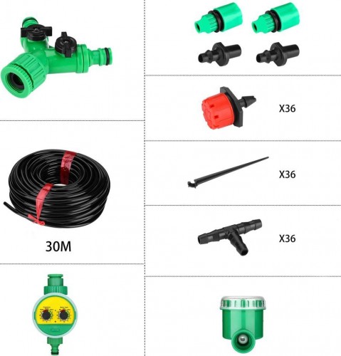 Комплект для капельного полива DEKO DKI30 с таймером 065-0958