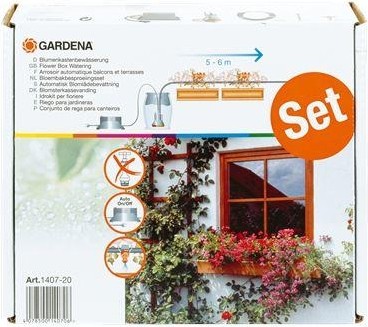Комплект для полива GARDENA автоматический для горшечных растений 01407-20.000.00 01407-20.000.00