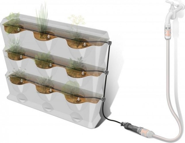 Комплект для полива GARDENA для 9-и горизонтальных модулей 13156-20.000.00 13156-20.000.00 - изображение 2