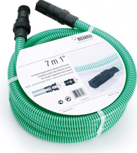 Комплект для всасывания REHAU RAUSPIRAFLEX 1" х 7 м (арматура из пластика) 12602791001 Б0040863