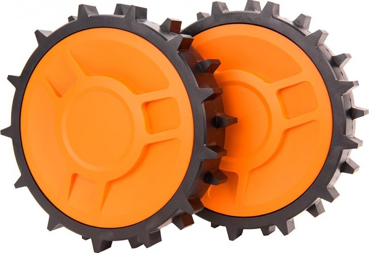 Комплект колес Worx WA0950 для Landroid, для лучшего сцепления с газоном. (2шт) WA0950