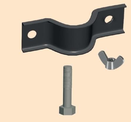 Комплект крепежа к диагонали РИНСТРОЙ для вышек Атлант 132631