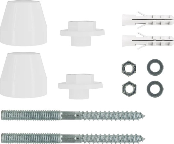 Комплект крепления ЕВРОПАРТНЕР для раковины до 100 кг. (1 компл.) KM 0320 2