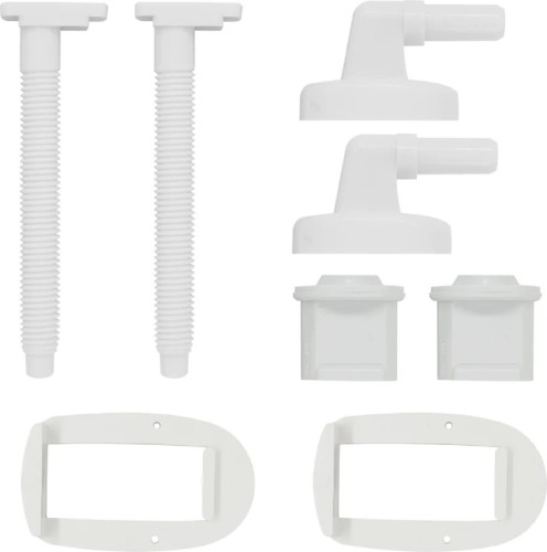 Комплект крепления ЕВРОПАРТНЕР №3 (d10*L113) для сиденья и крышки унитаза (1 компл.) KM 0069 8