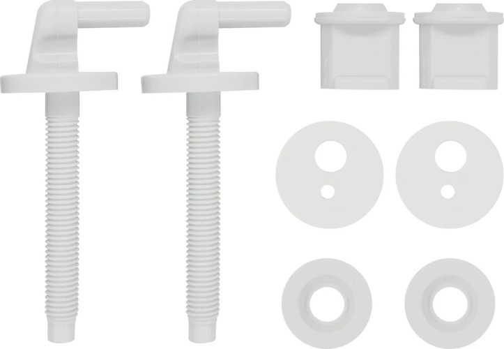 Комплект крепления ЕВРОПАРТНЕР №1 (d10*L10) для сиденья и крышки унитаза (1 компл.) KM 0120 3