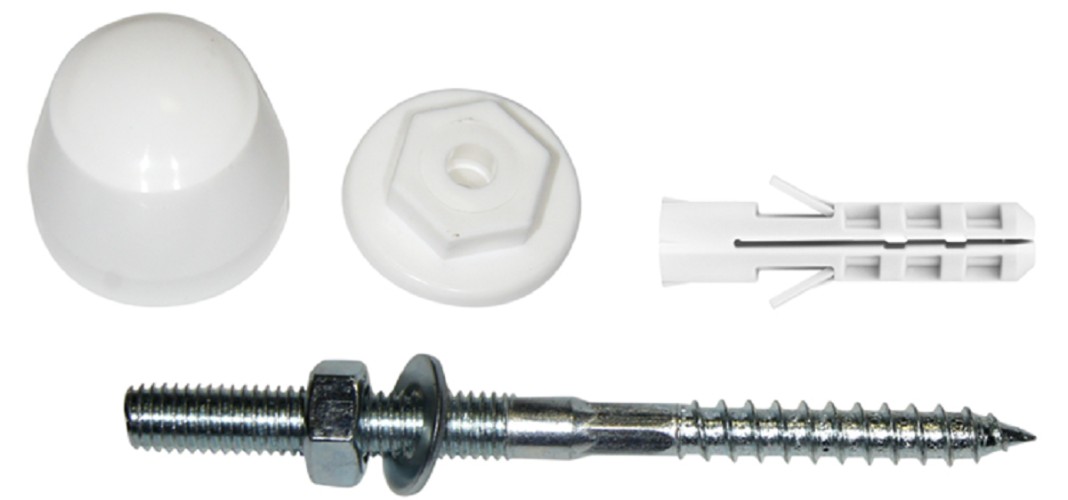 Комплект крепления ЕВРОПАРТНЕР PWR 8х140 для раковины (100 шт.) 76062476