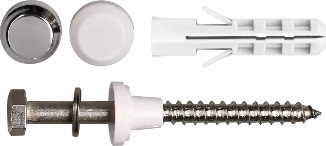 Комплект крепления ЕВРОПАРТНЕР PWC 40 для унитаза, блистер 87657