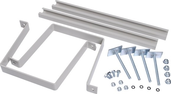 Комплект крепления IEK YKK металлокорпуса к столбу скобой  YKK-0-126