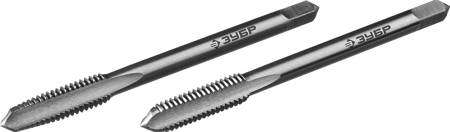 Комплект метчиков ЗУБР машинно-ручных М6x1мм, сталь Р6М5 4-28007-06-1.0-H2_z01