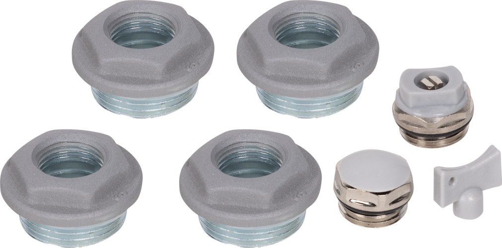 Комплект монтажный ROYAL THERMO RT1/2S 1”х 1/2" серебристый НС-1614216 НС-1614216